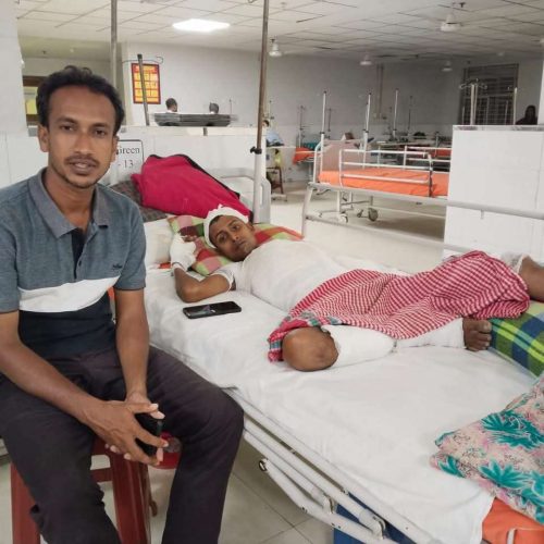 Patients who are bedridden due to illness, unable to afford surgery, or cannot buy medicines, are supported through the "As-Sefa" project.